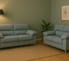 Sofá Conforti o Conjunto 3 + 2 Mod. Conforti 3