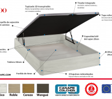 Canapé abatible ZENDO 7