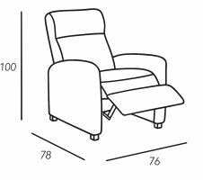 Sillon Relax Conforet 3