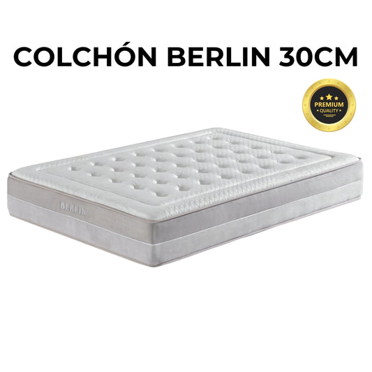 COLCHÓN BERLIN 30CM (MUELLES ENSACADOS)