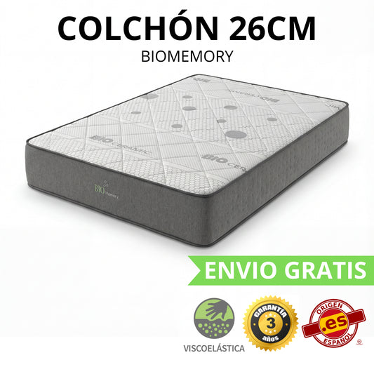 COLCHÓN BIOMEMORY 26CM