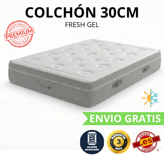 COLCHÓN FRESHGEL 30 CM
