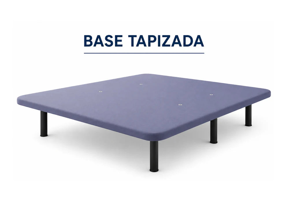 PACK BASE TAPIZADA Y COLCHÓN BERLIN