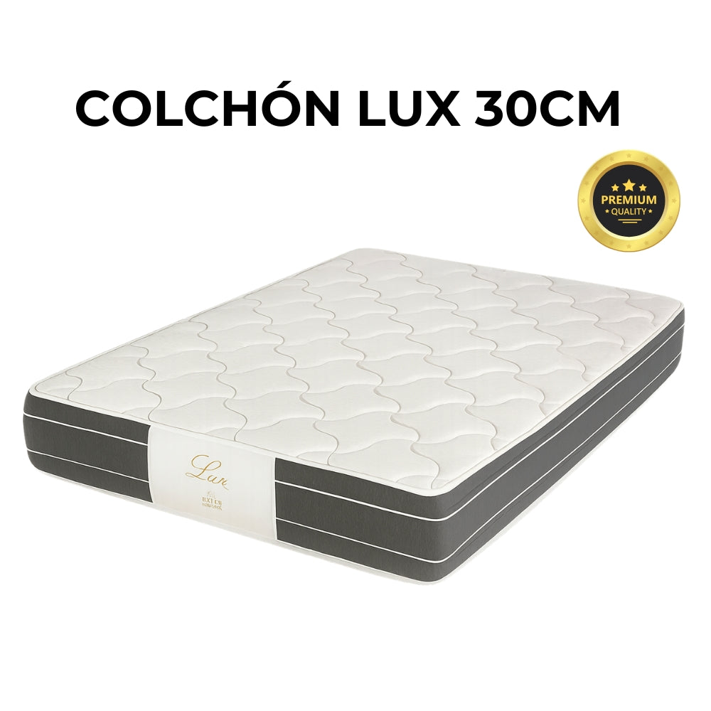 COLCHÓN LUX (MUELLES ENSACADOS) 30CM