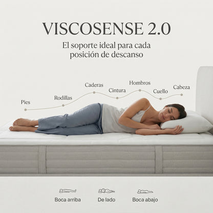 COLCHÓN VISCOSENSE 25CM